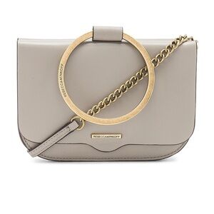 Rebecca Minkoff Ring Crossbody Bag- taupe